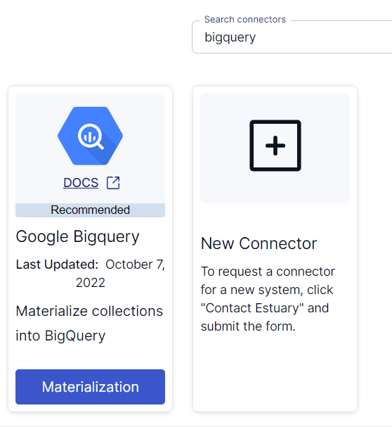 Chargebee to BigQuery-BigQuery Connector Search