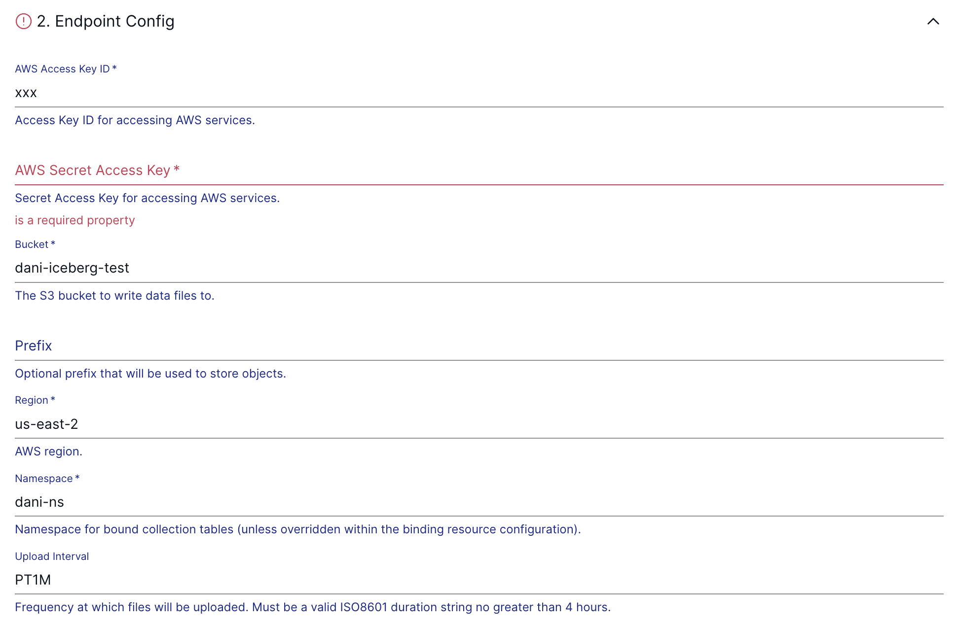 How to Load Data into Apache Iceberg - Configure Iceberg Connector