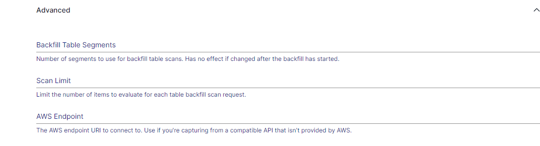 DynamoDB CDC Guide - Advanced Configuration