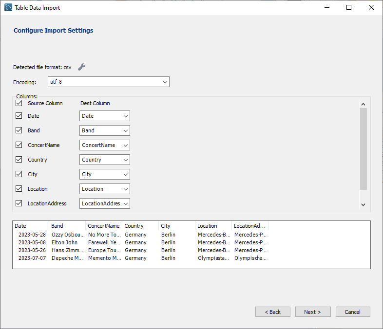 Airtable to MySQL - Table Data Import