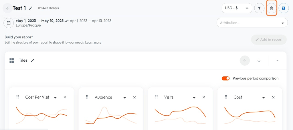 Criteo to BigQuery - Criteo Dashboard